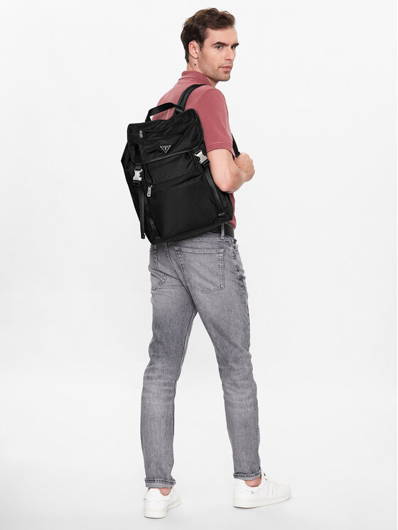 Guess Guess Rucksack Certosa Nylon Smart HMECRN P3390 Schwarz