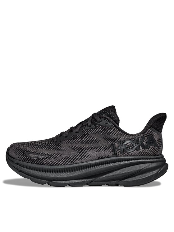 Hoka Hoka Παπούτσια για Τρέξιμο Clifton 9 1127896 Μαύρο