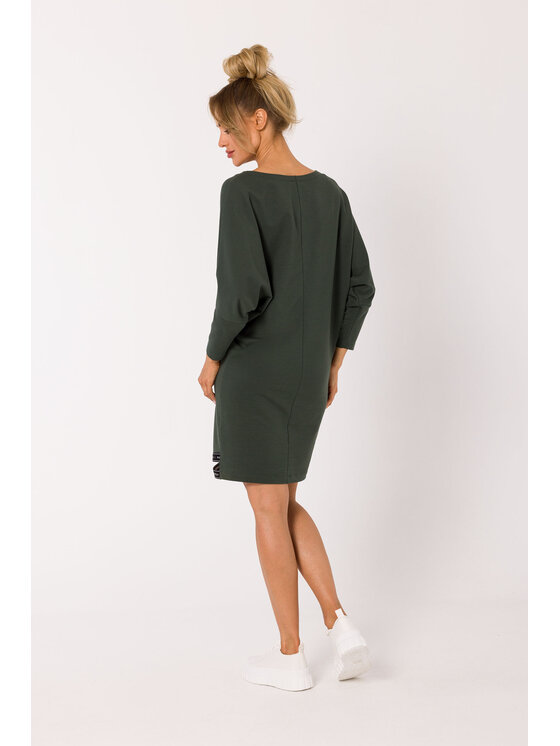 Made of Emotion Made of Emotion Vestito da giorno M732 Verde Premium Fit