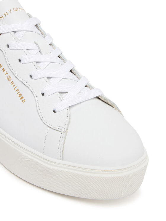 Tommy Hilfiger Tommy Hilfiger Sneakers Chic Platform Cupsole Sneaker FW0FW09021 Alb