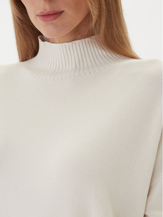 Kontatto Kontatto Pullover 3M0822C Écru Relaxed Fit
