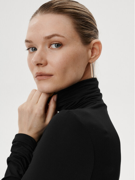 MARI PRETI MARI PRETI Dolcevita Lisara Nero Regular Fit