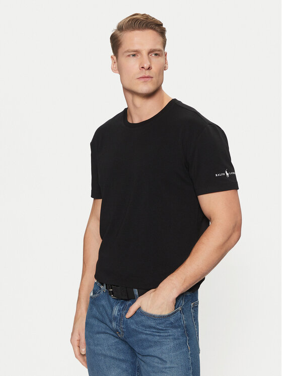 Polo Ralph Lauren Polo Ralph Lauren Souprava triček 714965508001 Černá Slim Fit