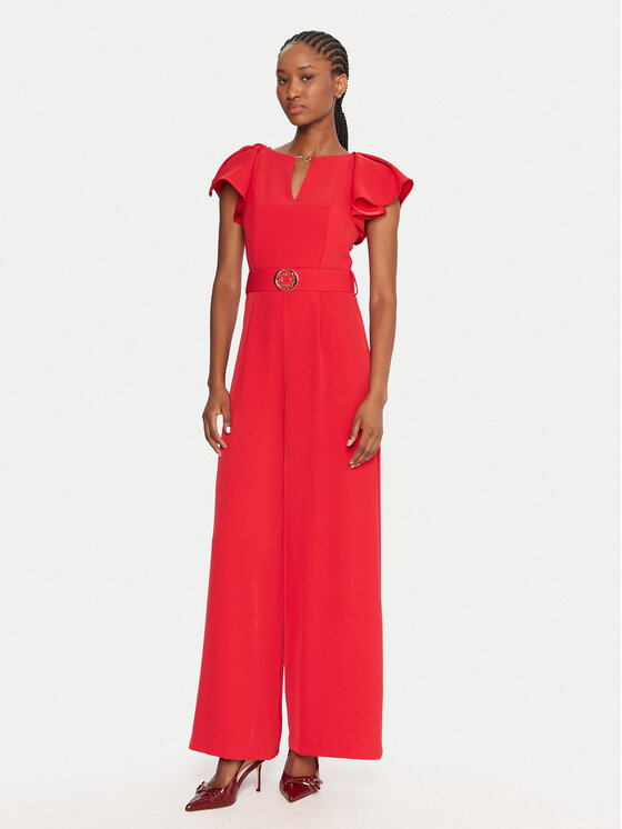 Rinascimento Rinascimento Jumpsuit CFC0125317003 Rosso Regular Fit