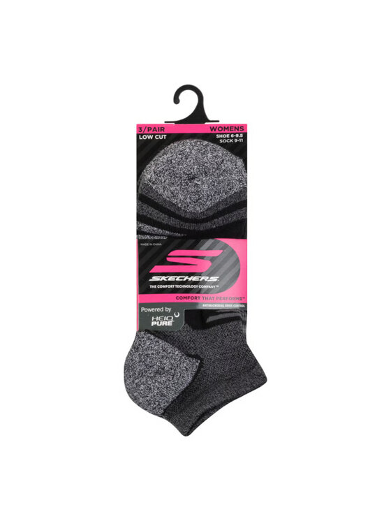 Skechers Skechers Skarpety krótkie S600178H-BKGY Kolorowy