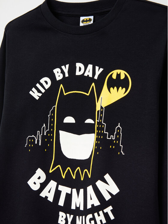 OVS OVS Pyžamo BATMAN 1907075 Černá Regular Fit