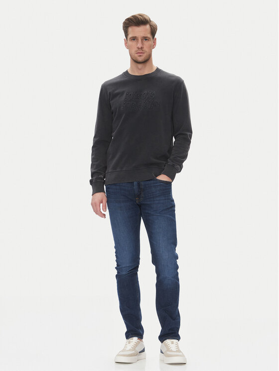 Lee Lee Jeans hlače Luke 112365111 Mornarsko modra Super Slim Fit