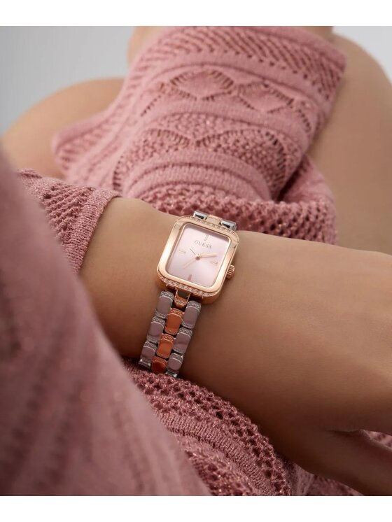 Guess Guess Zegarek GW0865L5 Srebrny