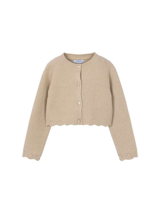 Mayoral Mayoral Strickjacke 4312 Beige Regular Fit