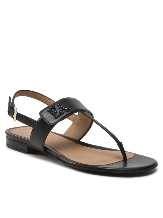 Emporio Armani Emporio Armani Sandały X3Q085 XF271 00002 Czarny