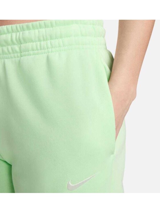 Nike Nike Spodnie dresowe Sportswear Phoenix Fleece Zielony Regular Fit