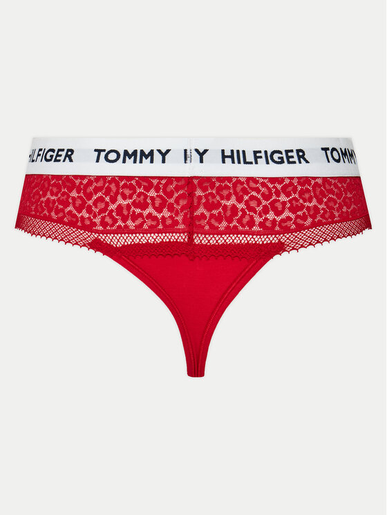 Tommy Hilfiger Tommy Hilfiger Stringtanga UW0UW05619 Rot