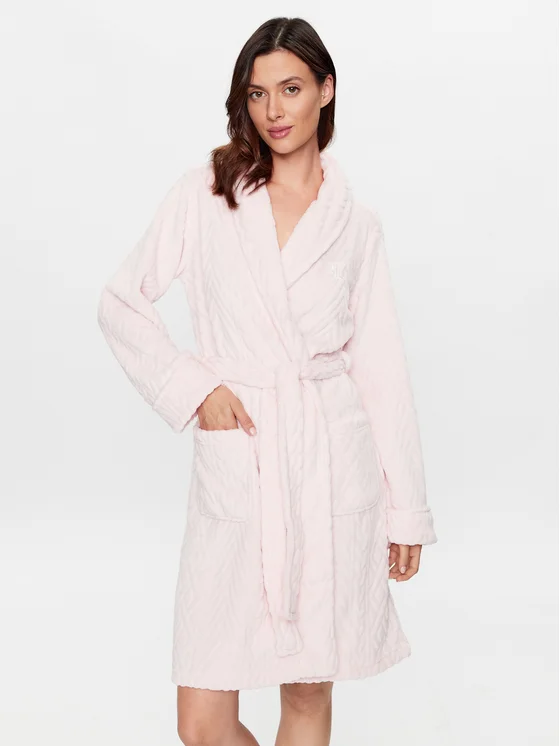 Lauren Ralph Lauren Bademantel ILN42275 Rosa