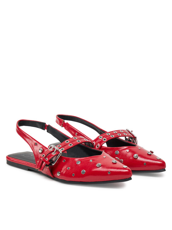 ONLY Shoes ONLY Shoes Balerina OnLaura-5 15340903 Piros