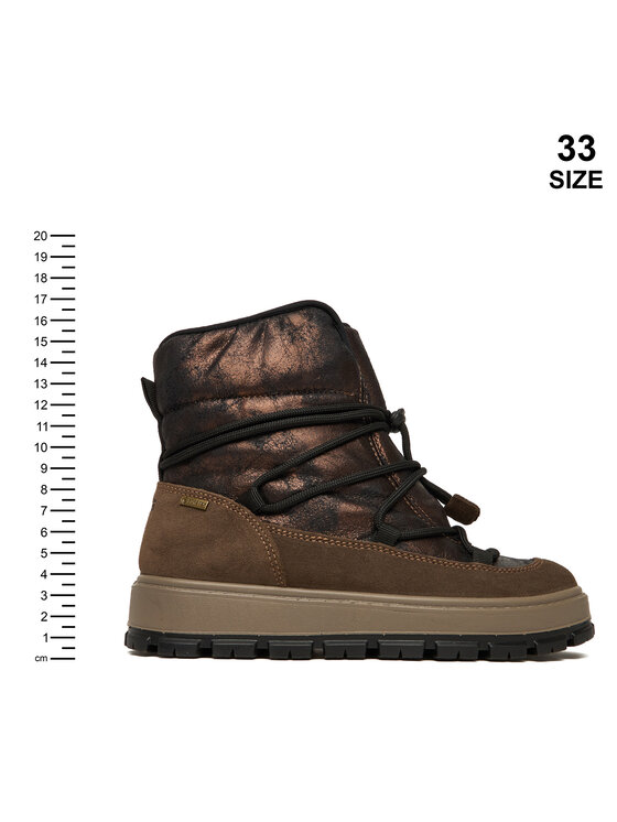 Primigi Primigi Снігоходи GORE-TEX 8879822 S Коричневий