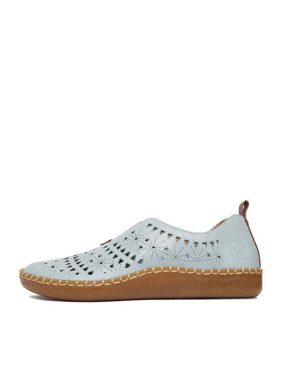 Rieker Rieker Pantofi CEO-N2452-10 Albastru deschis