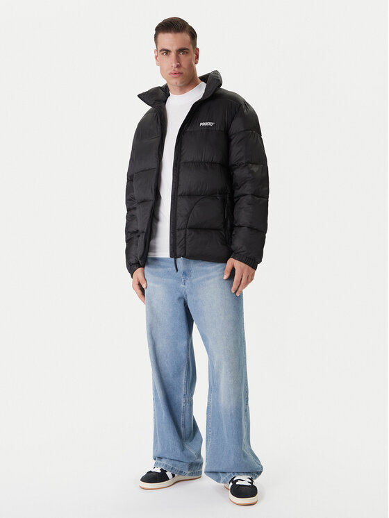 PROSTO. PROSTO. Kurtka zimowa Puffer Jacket Void KL252MOUT2033M Czarny Regular Fit