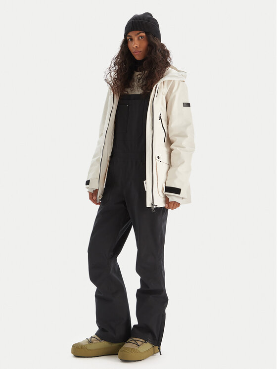Roxy Roxy Скиорско яке ERJTJ03515 Бял Slim Fit