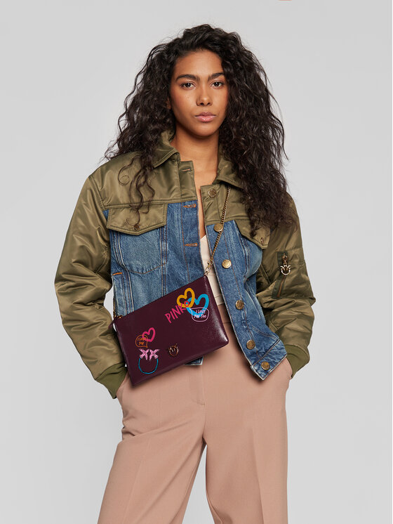 PINKO Pinko Сумка Flat Classic Street Art Love AL 22-23 PLTT 1P22Y1 A043 Фіолетовий