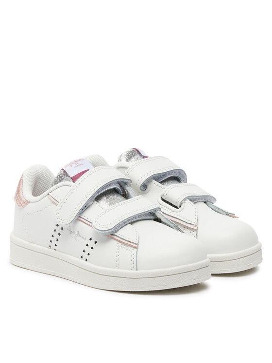Pepe Jeans Pepe Jeans Sneakersy Player Night Gk PGS30601 Biały