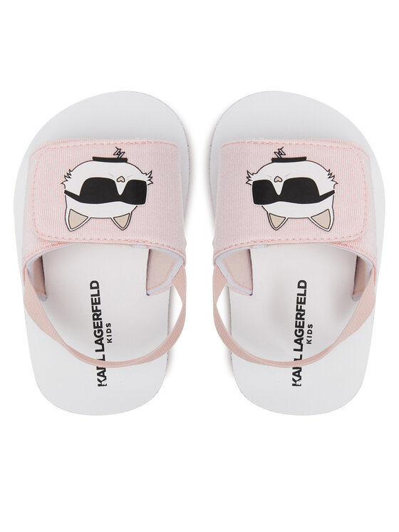 Karl Lagerfeld Kids Karl Lagerfeld Kids Sandały Z30384 M Różowy