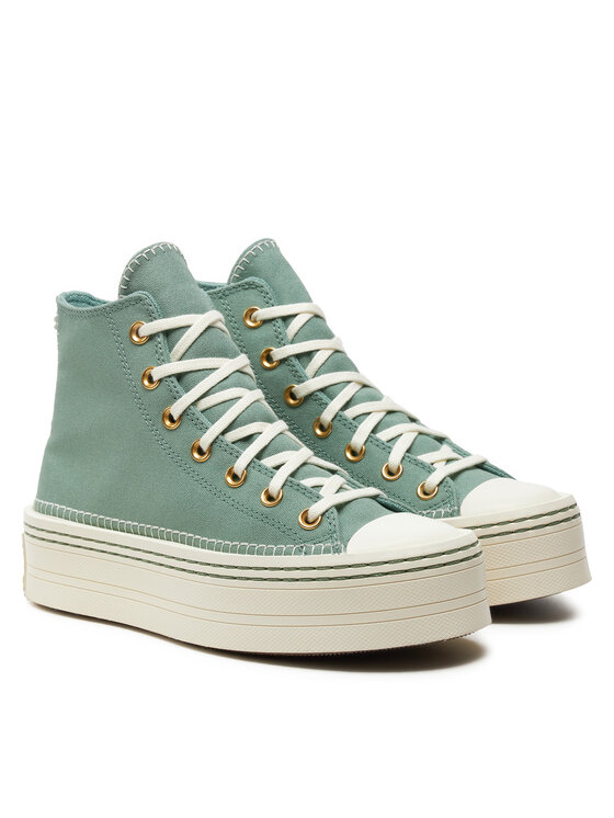 Scarpe converse donna verde online