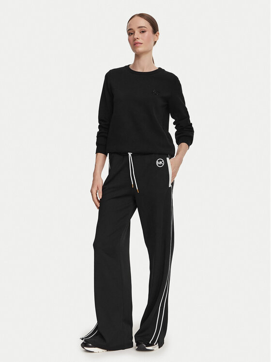 MICHAEL Michael Kors MICHAEL Michael Kors Pantaloni da tuta MR630Y0K8N Nero Regular Fit
