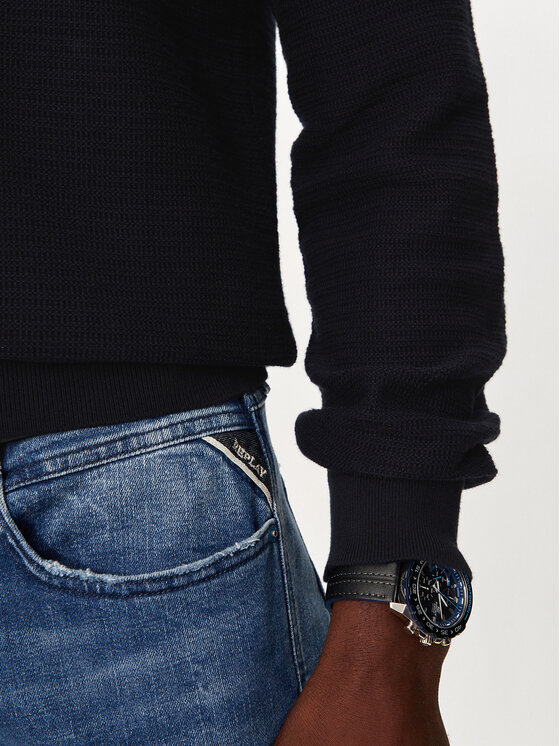 BOSS Boss Светр Anion_S 50527584 Cиній Regular Fit