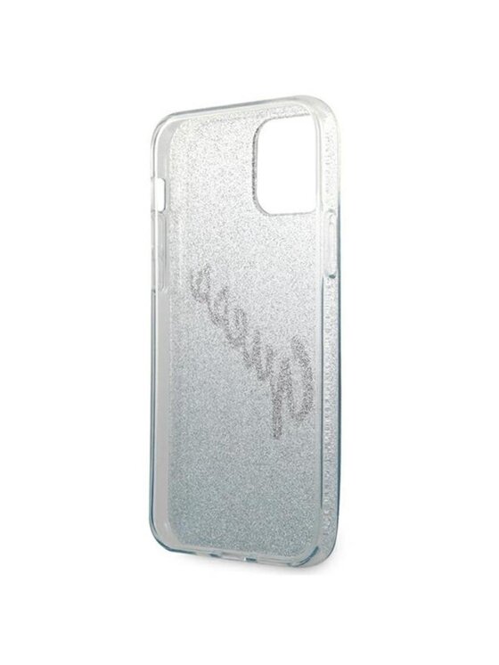Guess Guess Etui na telefon Glitter Gradient Script Niebieski
