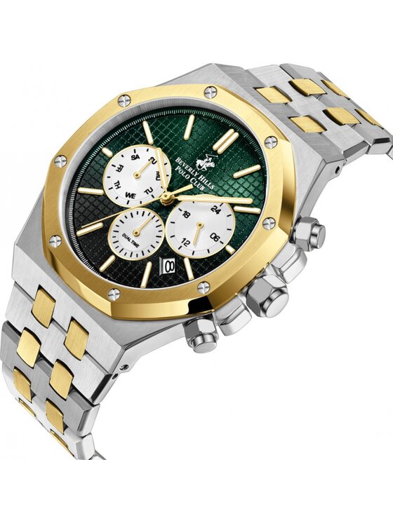Beverly Hills Polo Club Beverly Hills Polo Club Zegarek BP3051X.270 Zielony