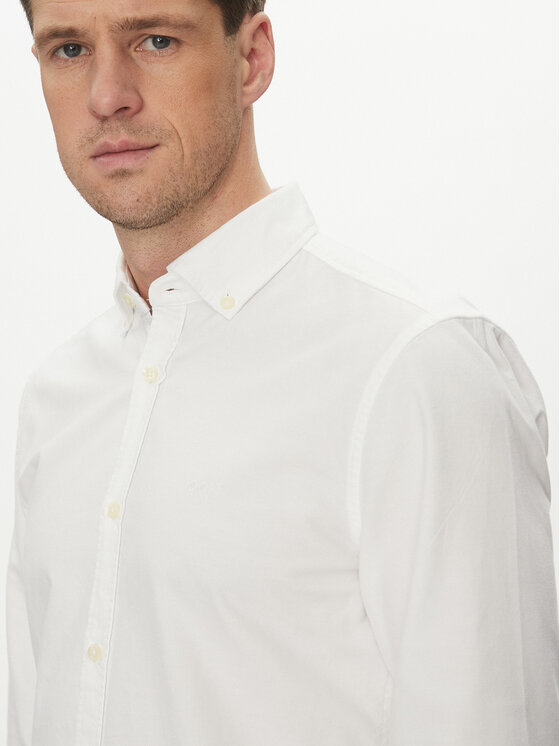 JOOP! Jeans JOOP! Jeans Πουκάμισο 15 JJSH-130Haven3 30046460 Λευκό Modern Fit
