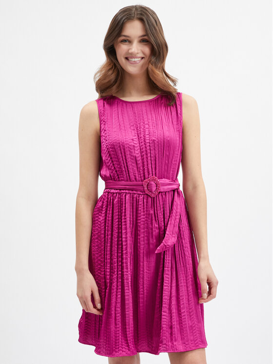 Orsay Orsay Sukienka 470337317000__34 Różowy Regular Fit
