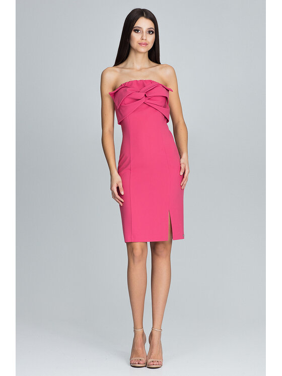 FIGL FIGLFIGL Vestito M571 Arancione Regular Fit