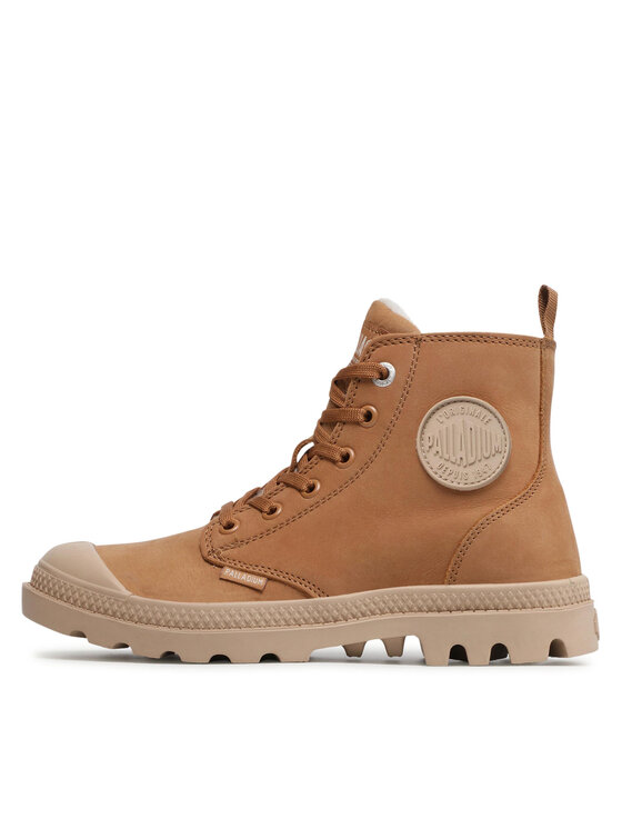 Palladium Palladium Turistická obuv Pampa Hi Zip Wl 95982-252-M Hnědá