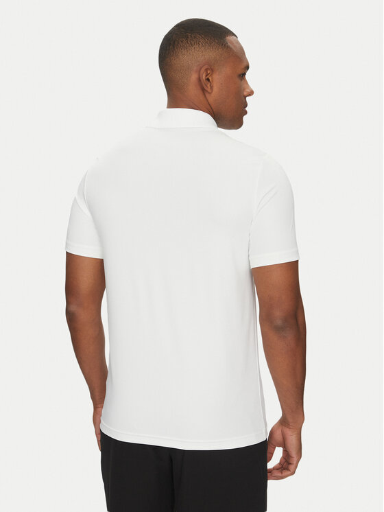 Lacoste Lacoste Тениска с яка и копчета DH2341 Бял Regular Fit