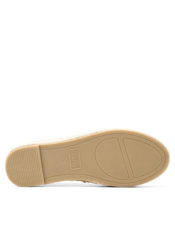 DeeZee DeeZee Espadryle HER SOUL WSS990-204 Beżowy