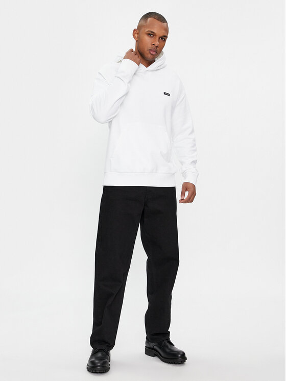 Calvin Klein Calvin Klein Majica dugih rukava K10K112748 Bijela Comfort Fit