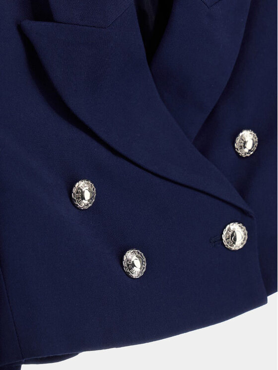 Original Marines Original Marines Švarkas DEP3038F Tamsiai mėlyna Slim Fit