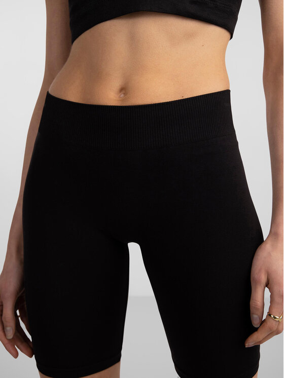 Pieces Pieces Minderhose mit längerem Bein London 17039418 Schwarz