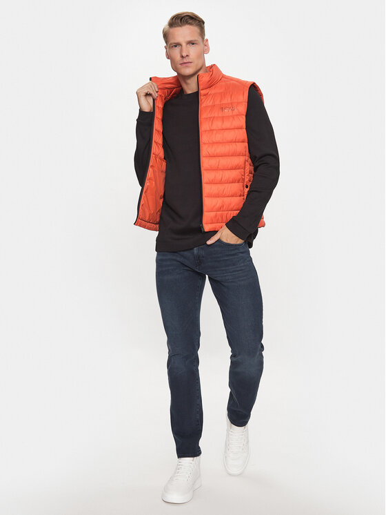 BOSS Boss Liemenė Calano 50471854 Oranžinė Regular Fit