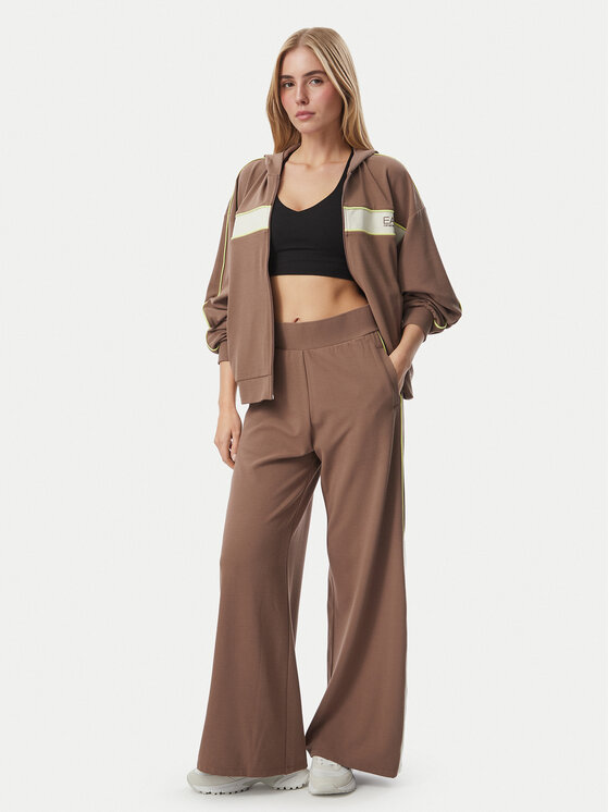 EA7 Emporio Armani EA7 Emporio Armani Spodnie dresowe 7W001336 AF13289 U6041 Brązowy Relaxed Fit