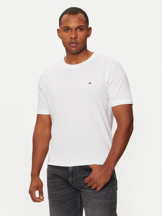 Tommy Hilfiger T-shirt UM0UM03362 Bijela Regular Fit