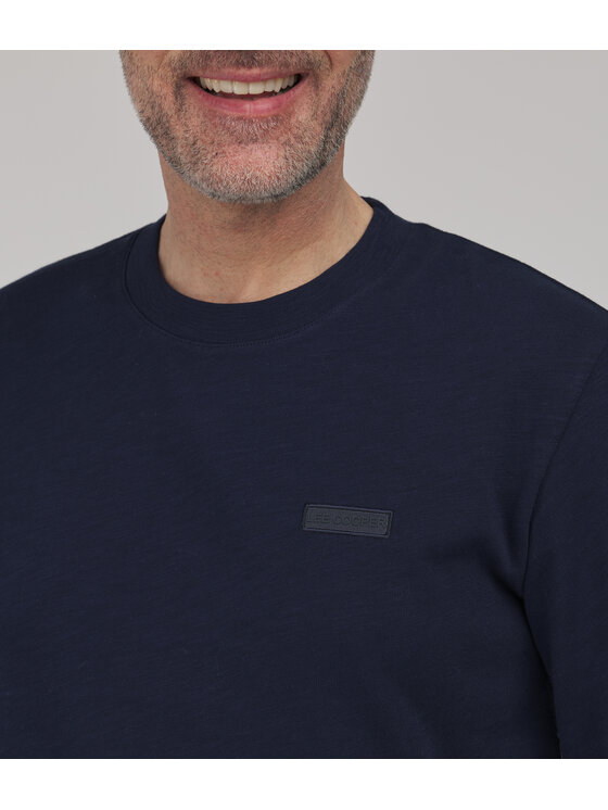 Lee Cooper Lee Cooper T-Shirt MARTIN Granatowy Regular Fit