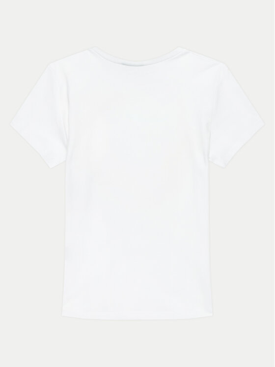 United Colors Of Benetton United Colors Of Benetton T-Shirt 3096C10J3 Biały Regular Fit