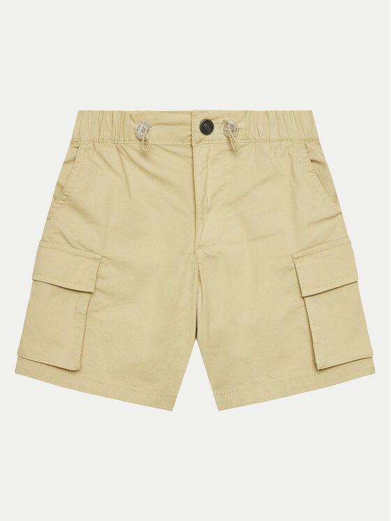 United Colors Of Benetton United Colors Of Benetton Шорти от плат 4L2VC9031 Бежов Relaxed Fit