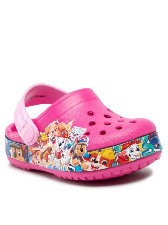 Crocs Crocs Klapki Crocsfl Paw Patrol Band Clg K 205509 Różowy