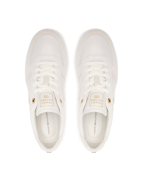 Tommy Hilfiger Tommy Hilfiger Sneakers Th Tribeca Sneaker Premium FW0FW09483 Creme