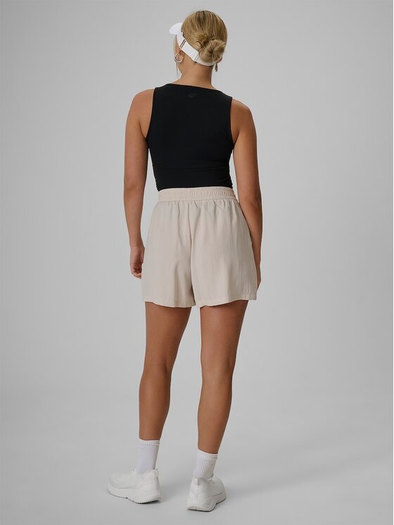 4F 4F Bavlnené šortky 4FRSS26TSHOF0933-12S Biela Regular Fit