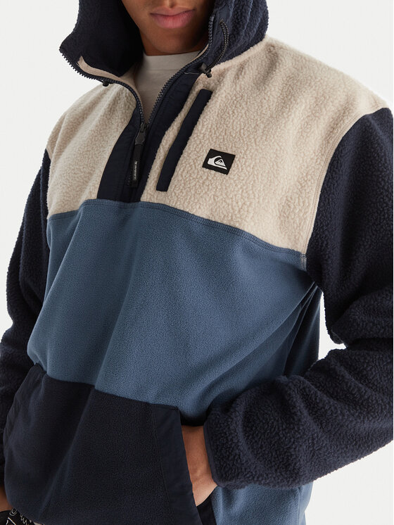 Quiksilver Quiksilver Flis Ocean View Mix Up EQYPF03073 Tamnoplava Comfort Fit