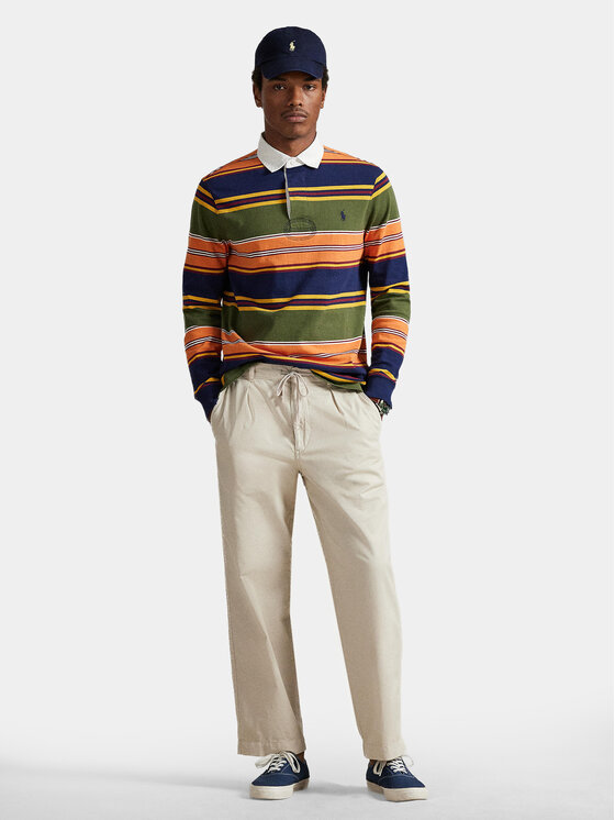 Polo Ralph Lauren Polo Ralph Lauren Kalhoty z materiálu 710P03052505 Béžová Regular Fit